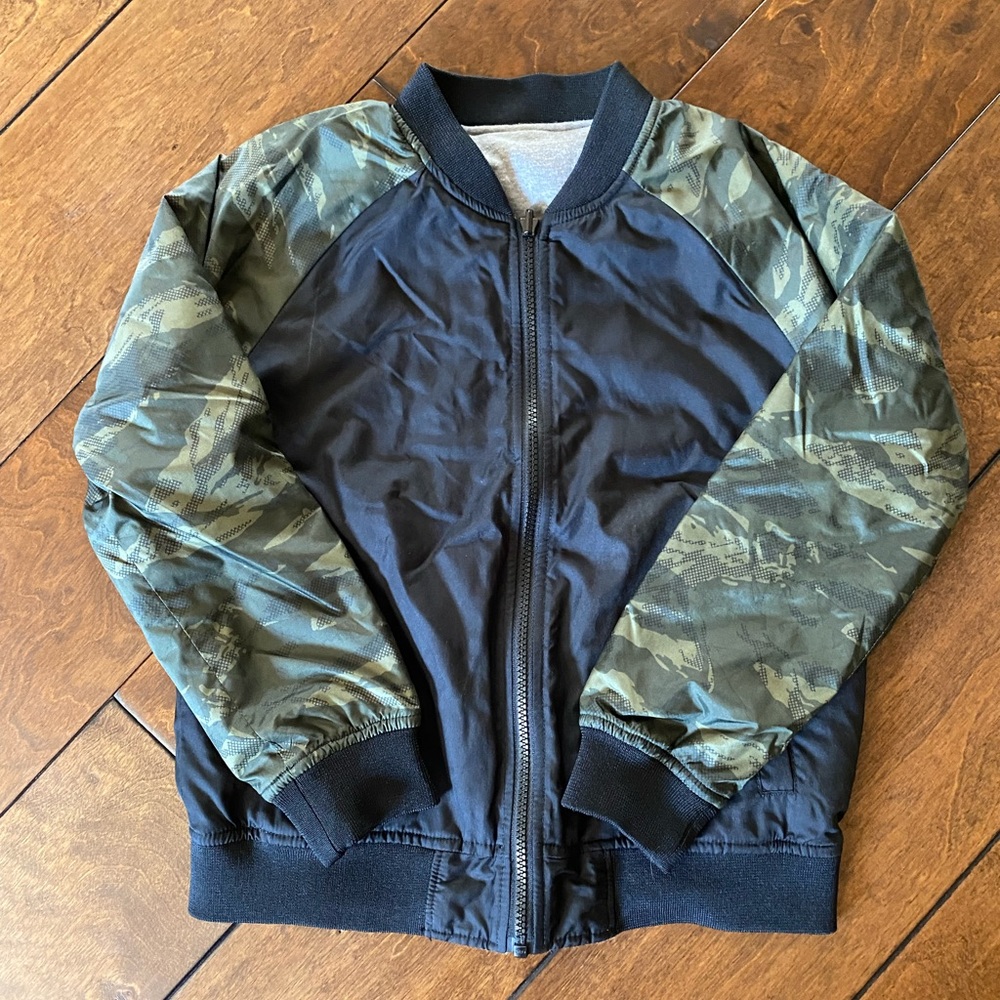 Old Navy reversible bomber jacket